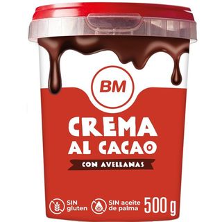 BM Crema De Cacao Y Avellanas 500 G