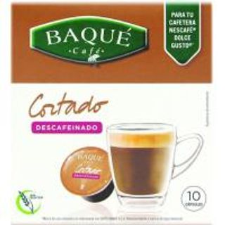 Café Cortado Descafeinado Cdg Baqué, Caja 10 Monodosis (19301605)