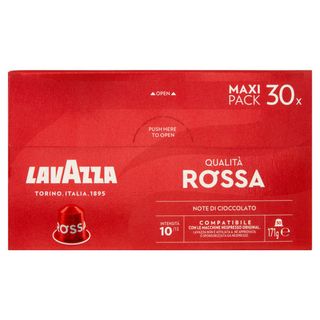 Lavazza Qualità Rossa Compatibile con Nespresso Original 30 Capsule 171 g - 8000070053847