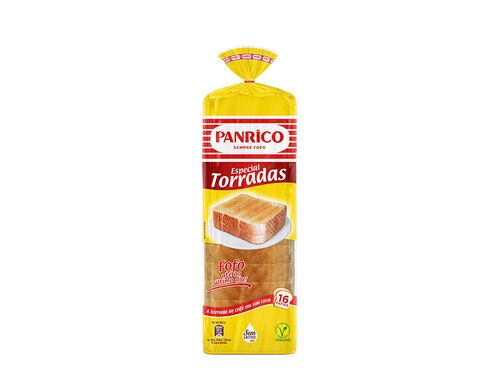 PÃO PANRICO FORMA TORRADAS COM CÔDEA 750G