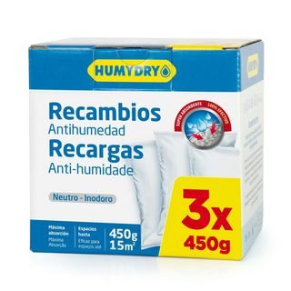 Antihumedad Recambios Humydry 3 Uds (231738)