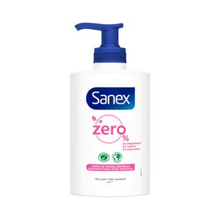 Jabón Líquido De Manos Sanex Zero% Sensitive 250Ml (233897)