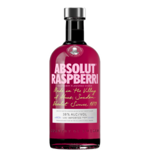 Absolut Vodka Raspberri 70cl Premium