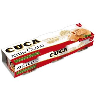 Atún Claro Cuca Aceite Oliva 3 Uds.