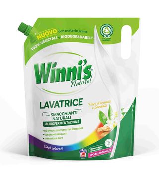 WINNI'S DETERSIVO LAVATRICE CAPI COLORATI FIORI D'ARANCIO E SANDALO ECORICARICA 30 LAVAGGI EXP00400
