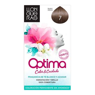 OPTIMA Tinte Cabello Rubio Medio 7 (8432225052007)