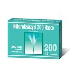 Nifuroksazyd Hasco 200 mg 12 tabl