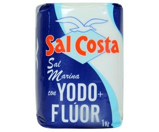 Sal Yodada con Flúor Sal Costa 1 Kg.