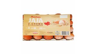 Auchan - Jaja ściólkowe rozmiar M   - 20 sztuk