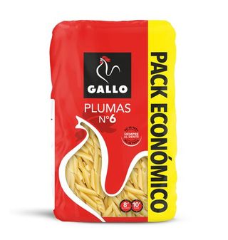 Pasta Gallo Plumas N.6 900 G
