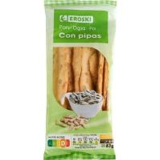 Barrita Con Pipas Eroski, Pack 2X83 Gr. (25462169)