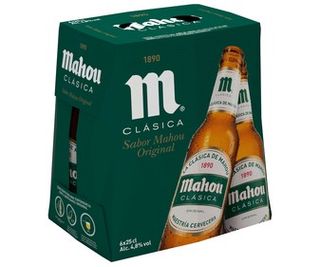 Cervezas Suave y Aromas Afrutado Mahou 6 Botellas de 25 Cl