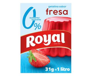 P. En Polvo Gelatina Fresa 10 K Cal Royal 10 R. 31G
