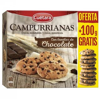 Galleta Campurrianas Chocolate Cuétara 350 Gr.