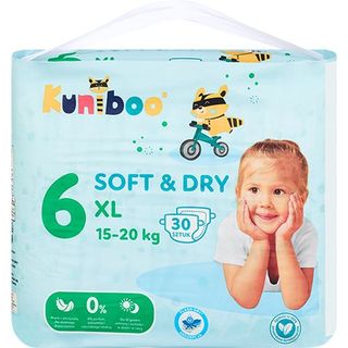Kuniboo Basic Soft&Dry Rozmiar 6 XL 30 szt.