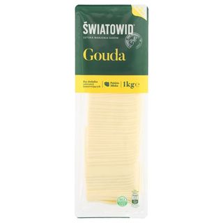 Światowid ser Gouda plastry 1 kg