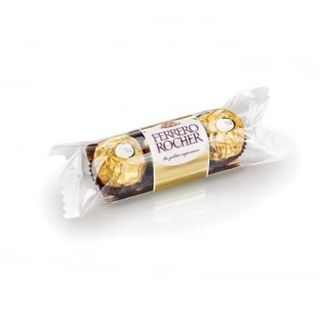 Bombones De Chocolate Y Avellana Ferrero Rocher Estuche 3 Ud.