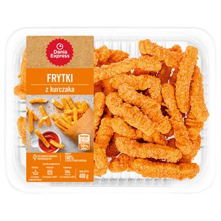 Dania Express Frytki z kurczaka, 400 g