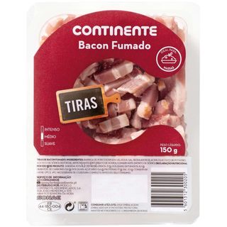 Bacon Fumado Tiras Continente (emb. 150 gr)