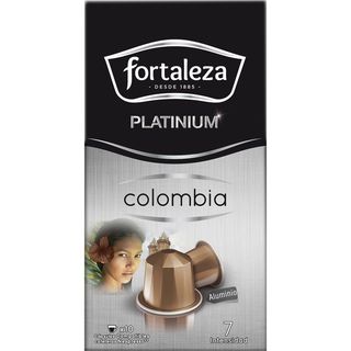 FORTALEZA Café Platinium Colombia En Cápsulas 10 Uds