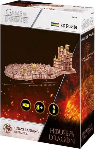 Puzzle 3D La Casa Del Dragón Desembarco Del Rey 262 Piezas (4009803002255)