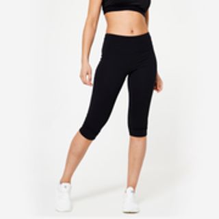 Mallas Pirata Fitness Mujer Negro Ultra Corte Slim.XS / W26 L30 Negro