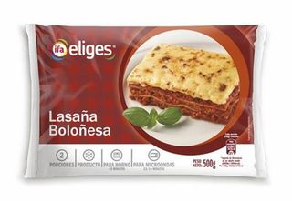 Lasaña Boloñesa Ifa Eliges 500Gr