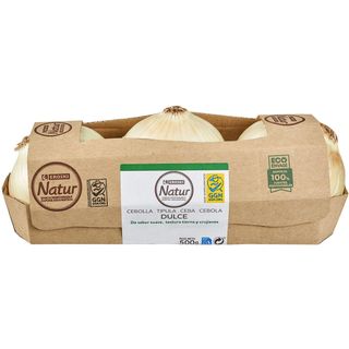 Cebolla Dulce Eroski Natur, Bandeja 500 G (17018383)
