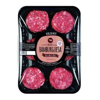 Burger Meat Mini 100% Vacuno (240 G Aprox)