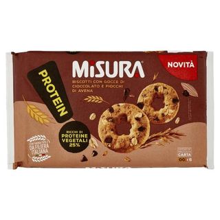 Misura Protein Biscotti Con Gocce Di Cioccolato E Fiocchi Di Avena 260 G - 155656
