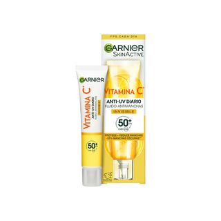 Crema Uv Fluid Garnier Vitamin C Invisible Spf50 50 Ml (301100)
