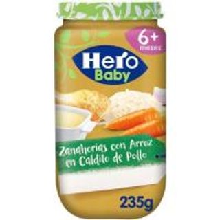 Tarrito Zanahoria Con Arroz Hero Baby 235 Gr.R. (414870)