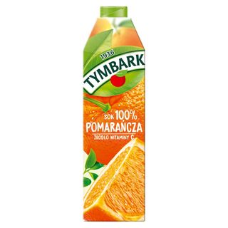 Tymbark Sok pomarańczowy 100%, 1 L