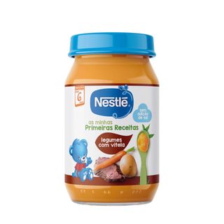 Refeição para Bebé Legumes com Vitela +6M Nestlé (emb. 190 gr)