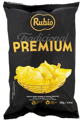 Papas Fritas Rubio Tradicional Premium 130Gr