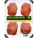 Lomo Embuchado Loncheado Carrefour 4x31,25 Gr.