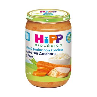 Arroz Con Zanahoria Y Pavo Hipp 220Gr (282652)