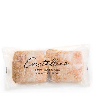 EUROPASTRY Pan Cristallino Ciabatta 2 Unidades
