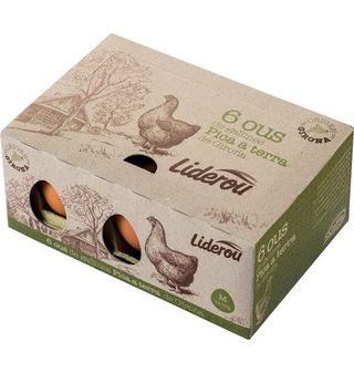 Huevos Liderou Pica A Terra 6 Uds.