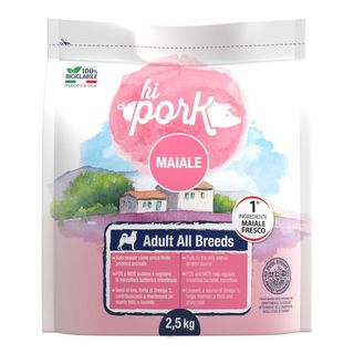 Hi pork adult all breeds maiale fresco 2.5kg