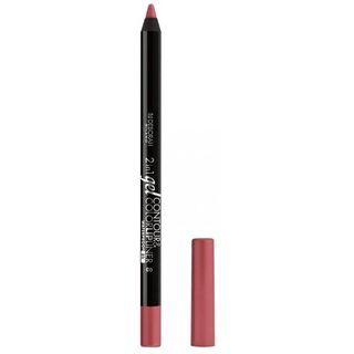 Perfilador de Labios 2 en 1 Gel Contour - Color Lip Liner Waterproof - Deborah Milano - Rosa 8009518365313