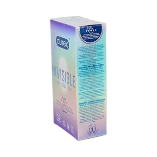DUREX INVISIBLE EXTRA FINO EXTRA LUBRICADO PRESE