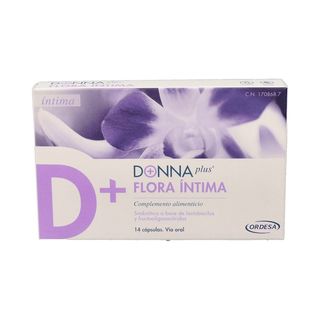 DONNA PLUS+ FLORA INTIMA 14 CAPSULAS