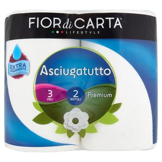 Fior Di Carta Lifestyle Asciugatutto Basic 3 Veli 2 Rotoli