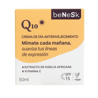 Crema Facial De Día Antienvejecimiento SPF 15 Benesk 50Ml (303952)