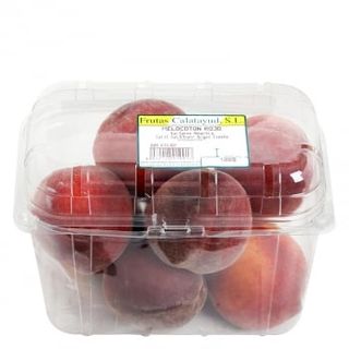 Melocotón Rojo En Tarrina 1 Kg Aprox