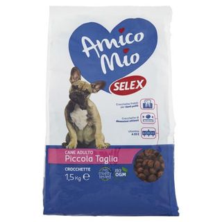Selex Amico Mio Cane Adulto Di Taglia Piccola Crocchette 1,5 Kg - 404043