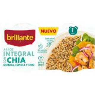 Arroz Integral Con Chia Brillante Pack 2X125 G (19995893)