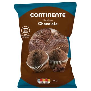 Madalenas de Chocolate Continente (emb. 400 gr)