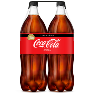 Refresco Coca-Cola Zero Pacl 2Uds. 1.25L